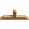 Ekena Millwork Portland Smooth Timber Gable Bracket, Western Red Cedar, 48"W x 18"H x 5 1/2"D x 5 1/2"F, 9/12 Pitch GBW048X18X0606POR00SWR - alternate 3